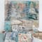 Designart - Winter Landscape With Snowy River I - Traditional Print on Natural Pine Wood